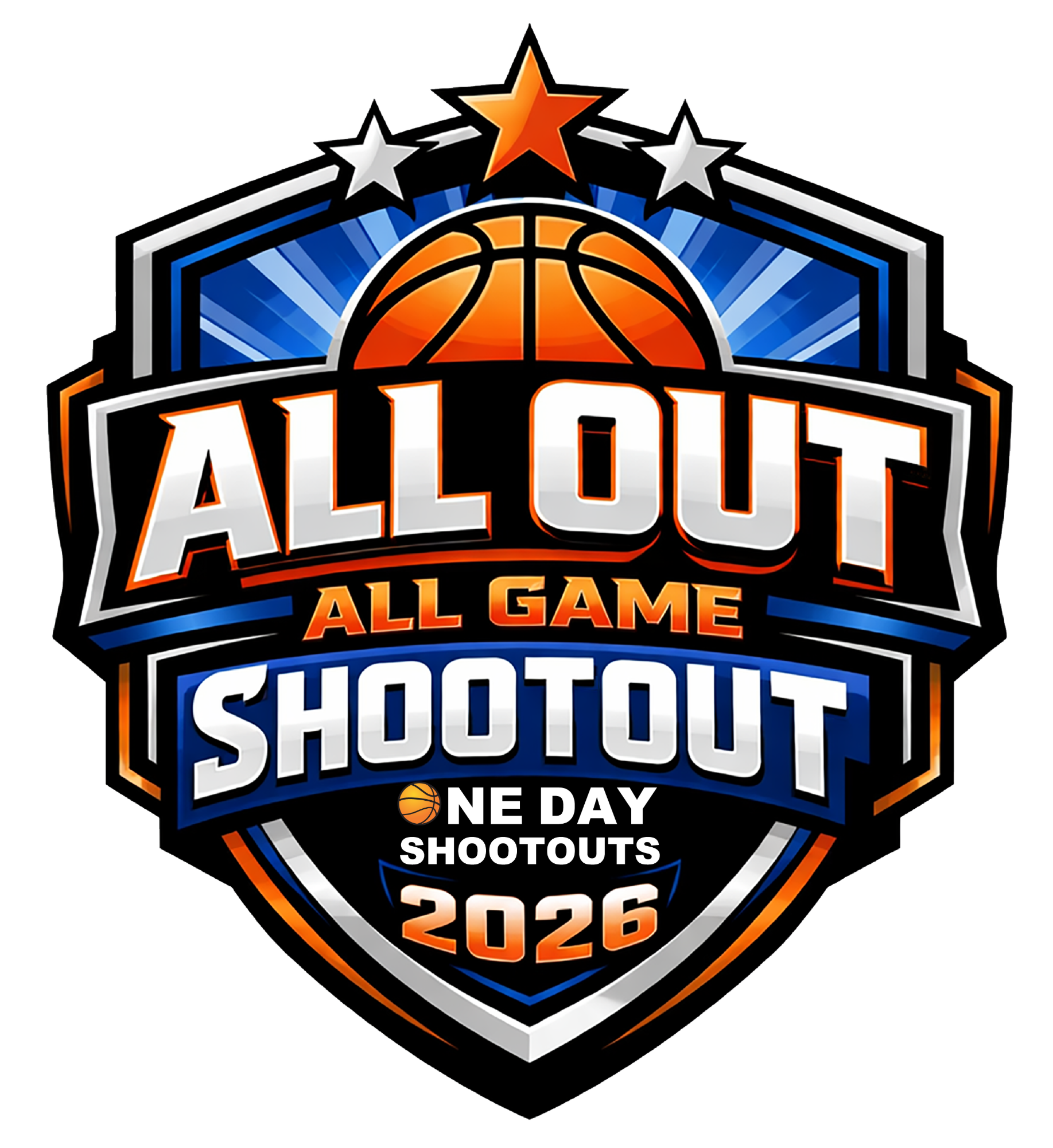All Out, All Game Shootout 2026 (orange and blue) Collection