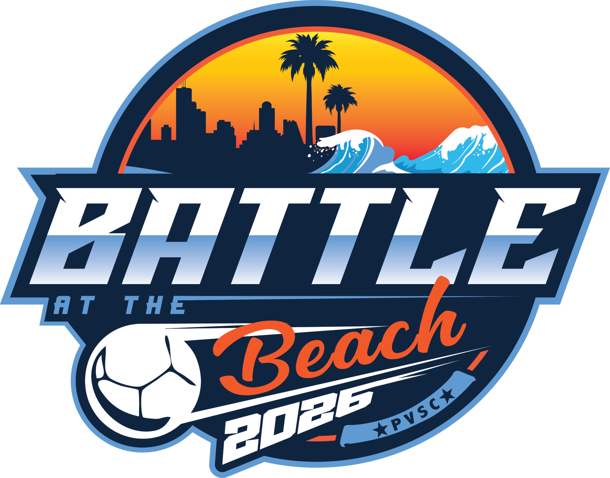 PVSC Battle At The Beach 2026 (Horizontal Navy Script) Collection