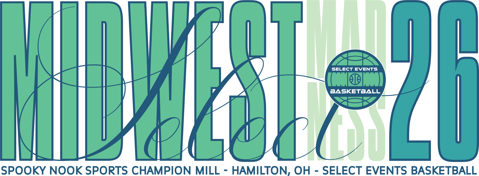 Select Events Midwest Madness 2026 (Bold Stacked Text) Collection