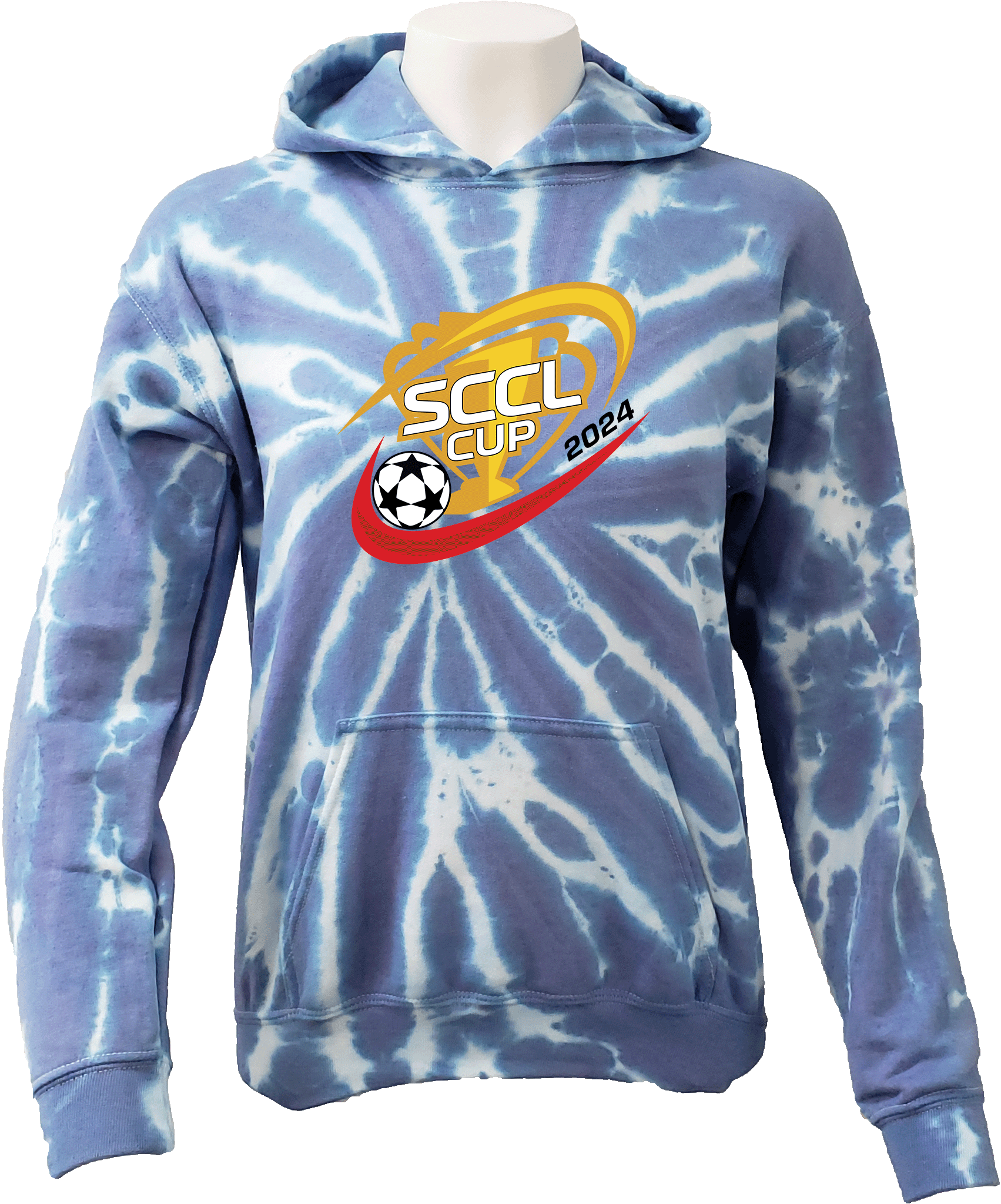 TieDye Hoodies 2024 SCCL Cup