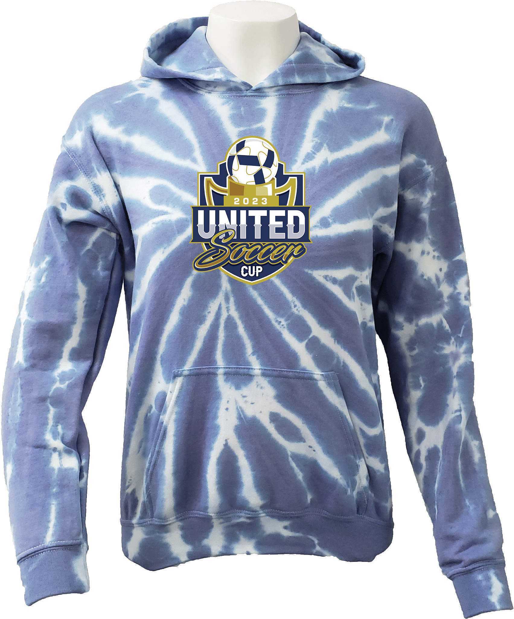TIE-DYE HOODIES - 2023 United Soccer Cup