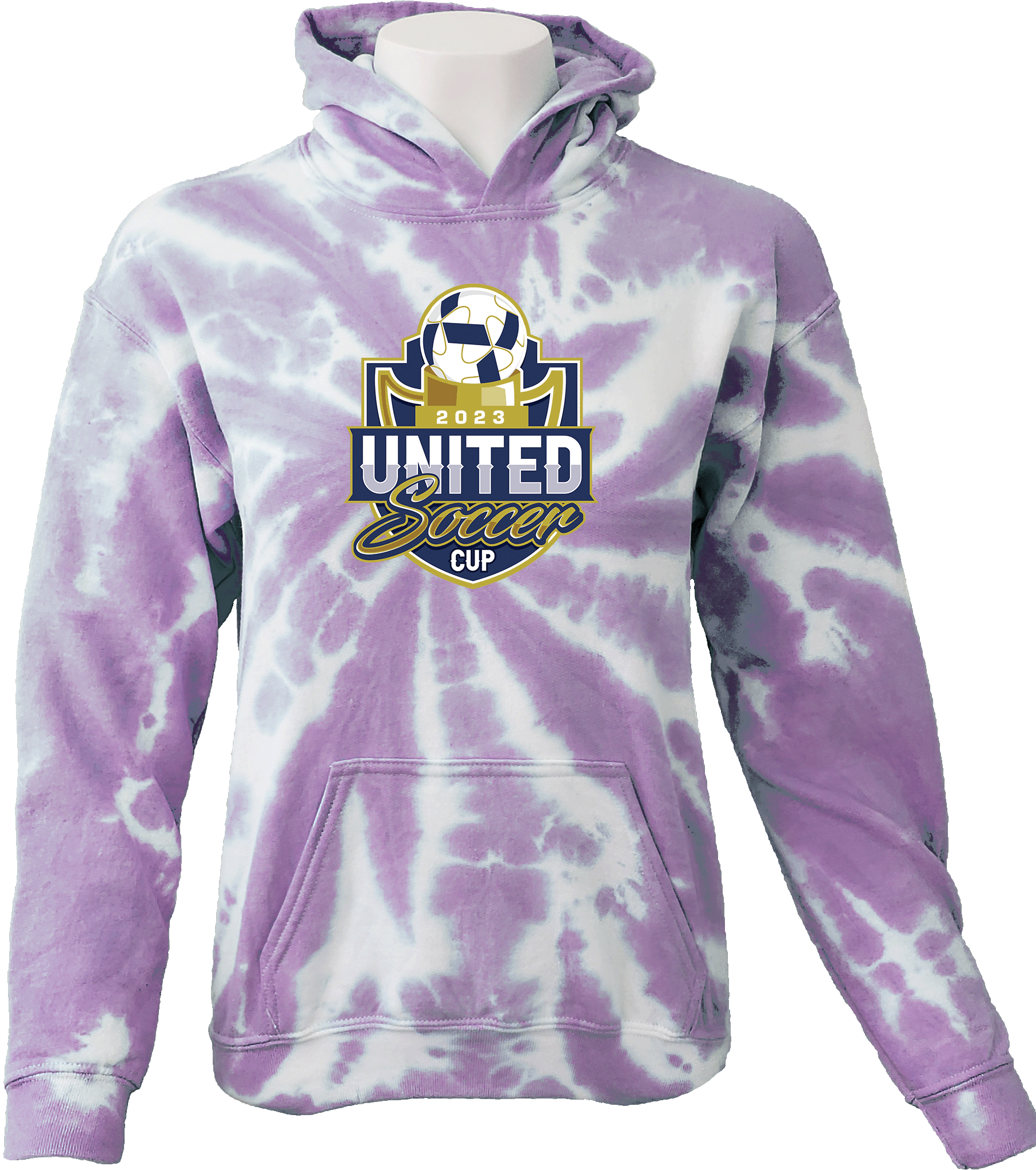 TIE-DYE HOODIES - 2023 United Soccer Cup