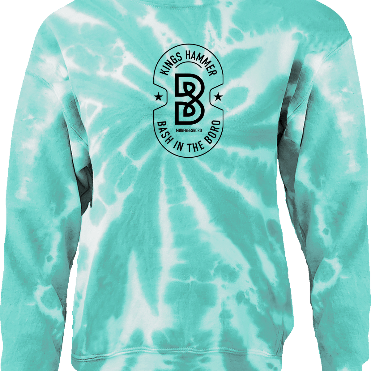 Crew Sweatershirt - 2025 Bash In The Boro - Black – Simax Sports