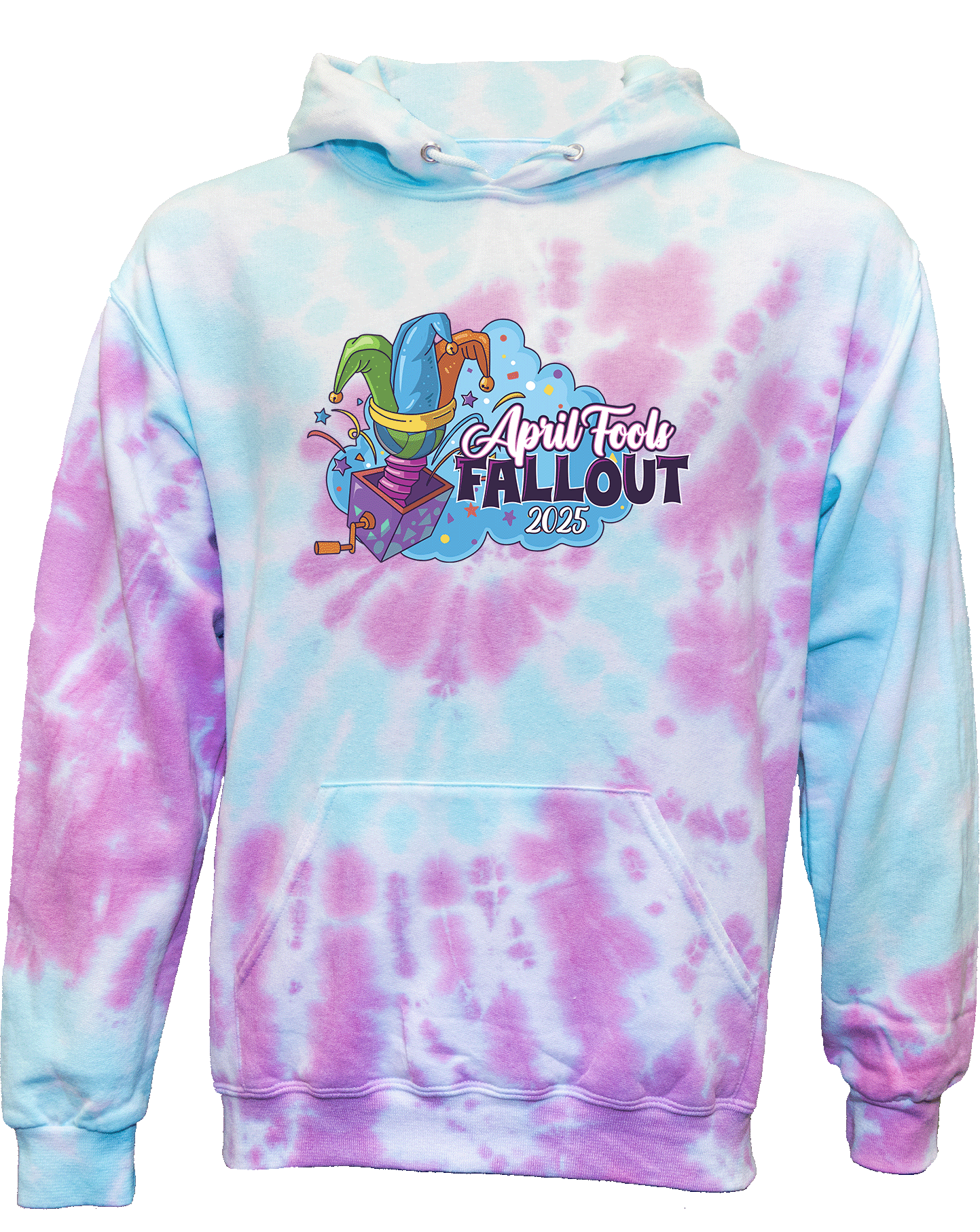 TieDye Hoodies 2025 April Fools Fallout