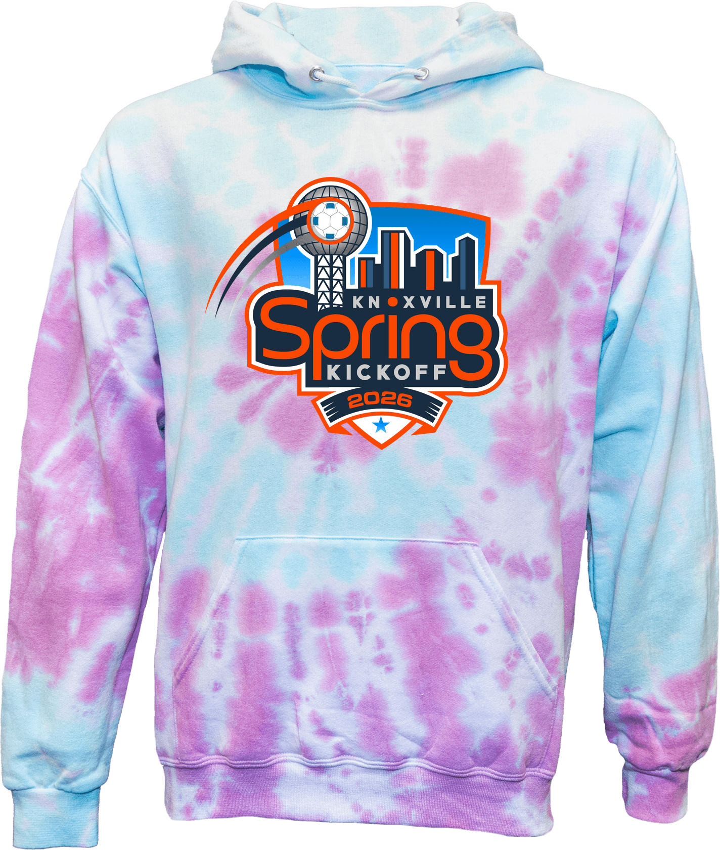 トップス uFRAGMENT : Koichi Yairi / SWEAT HOODIE Tie-Dye Hoodies - Knoxville Spring Kickoff 2026 - 2 – Simax Sports