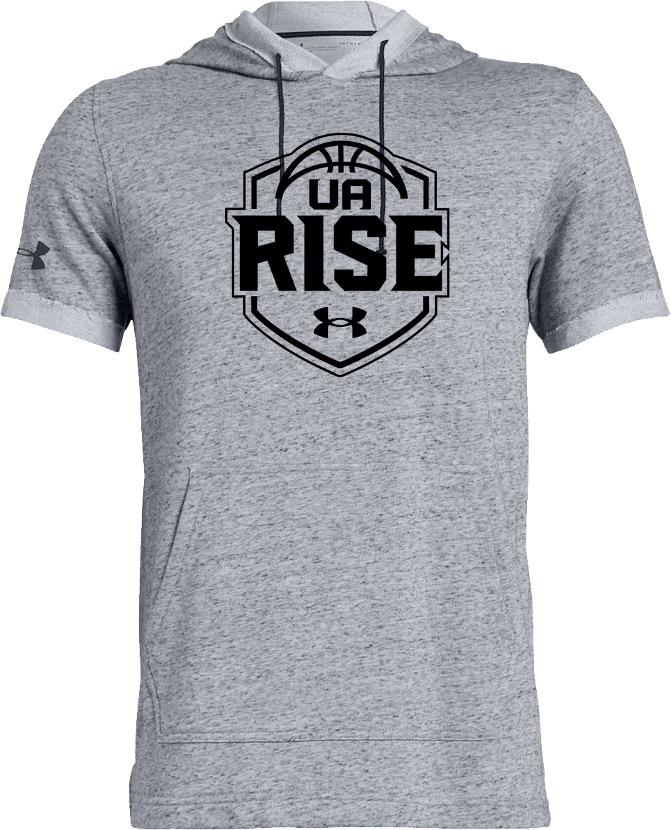 Under Armour Stadium Short Sleeve Hoodie - UA Rise Girls Session l