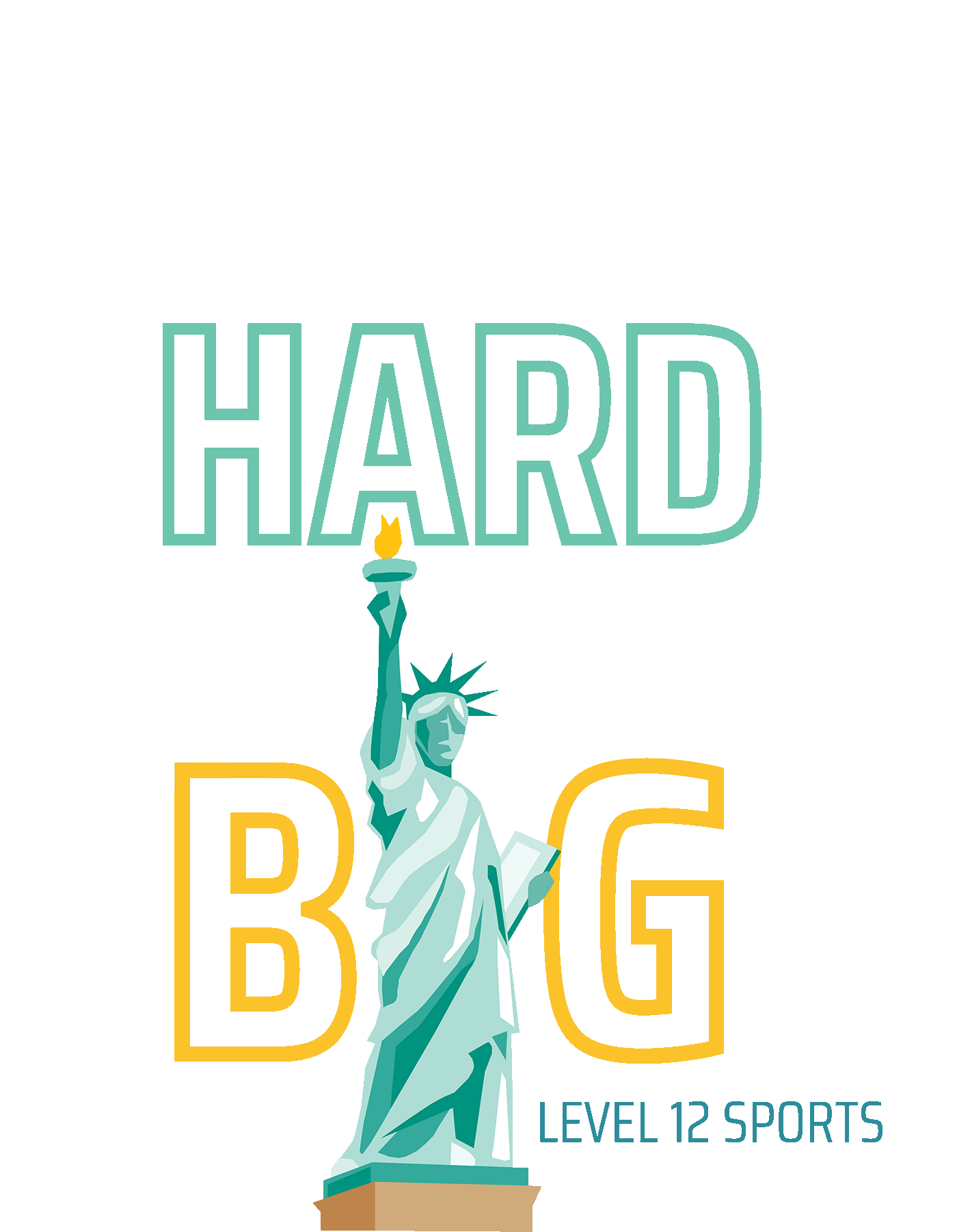 L12 Sports Clothing - Work Hard Dream Big