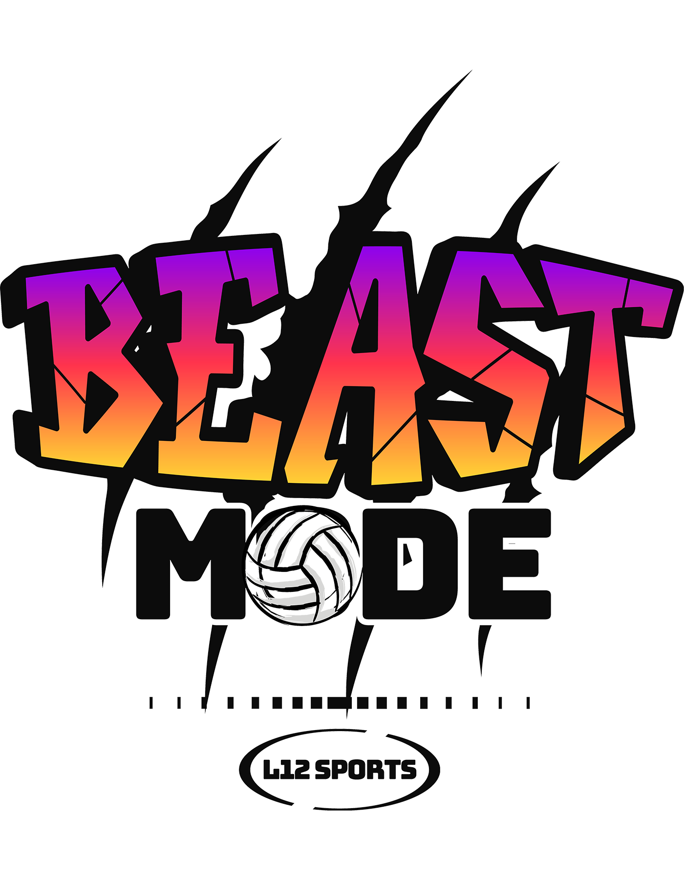 L12 Sports Clothing - Beast Mode