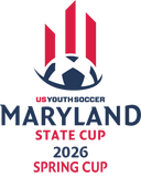 USYS Maryland State Cup (w1/4) 2026 (Red and Navy Text) Collection
