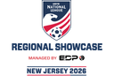 National League Regional Showcase New Jersey 2026 (Navy and Red Text) Collection