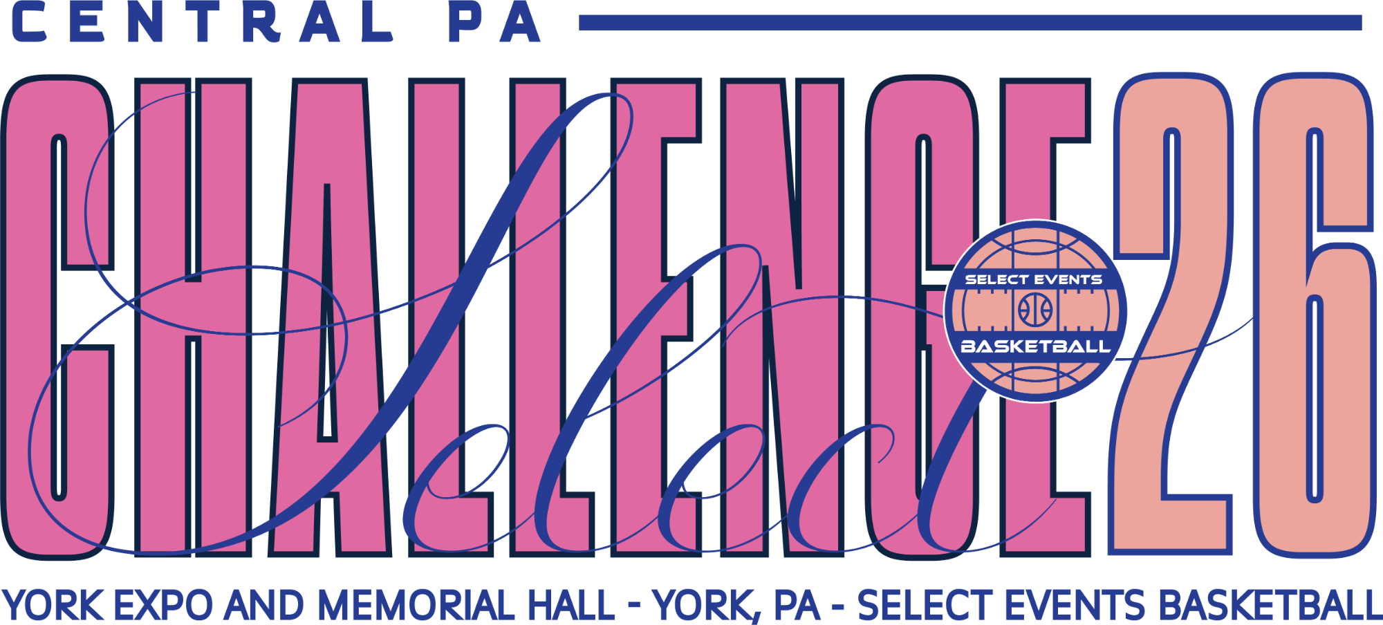 Central PA Challenge 2026 (Bold Stacked Text) Collection