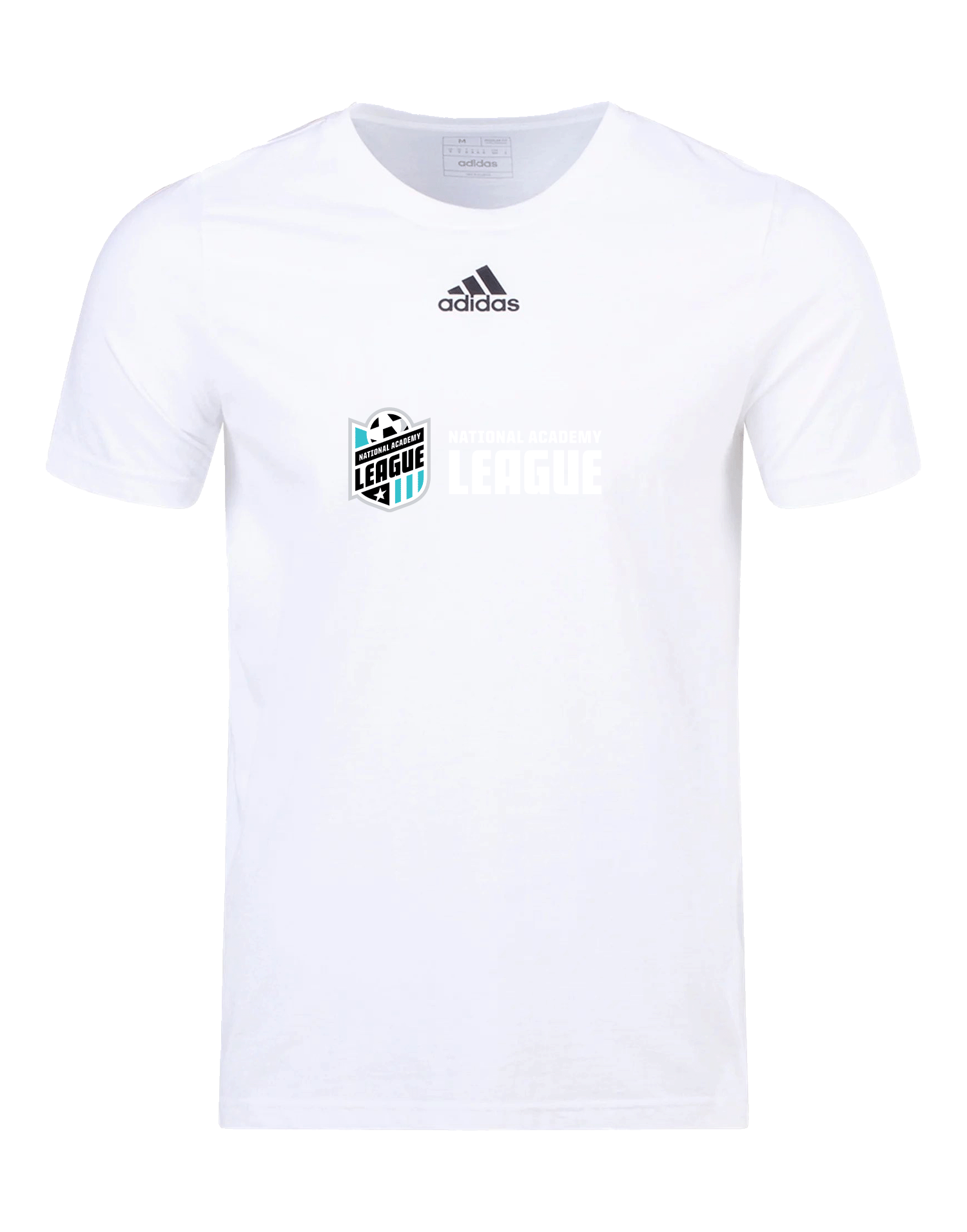 Adidas Cotton T-Shirt - 2024 National Academy League - Secondary White