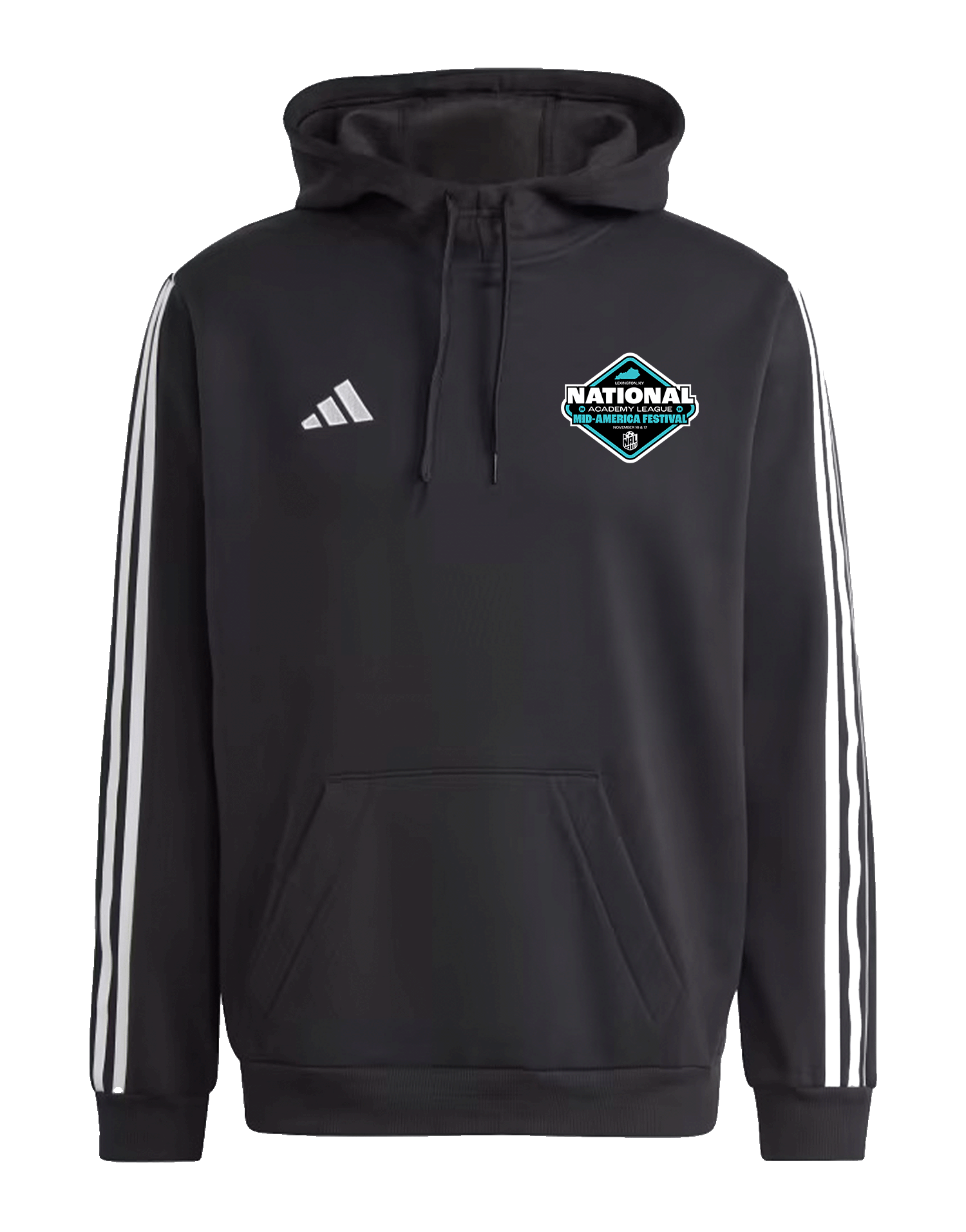 Adidas 3-Stripes Hoodie - 2024 NAL Mid American Festival