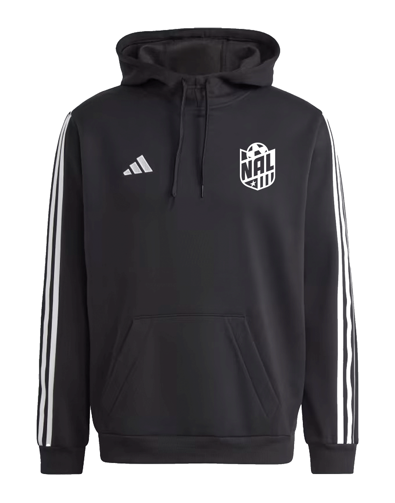 Adidas 3-Stripes Hoodie - 2024 National Academy League - White