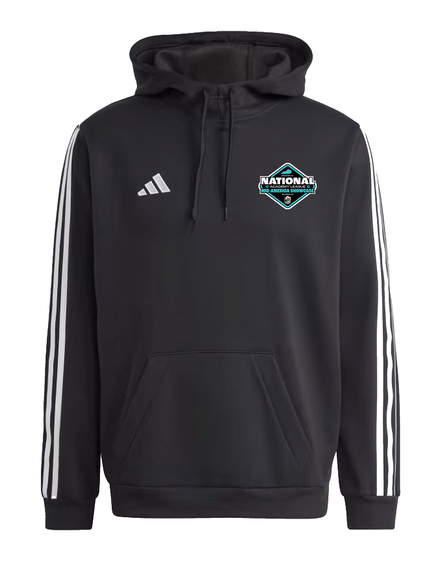 Adidas 3-Stripes Hoodie - 2024 NAL Mid American Showcase