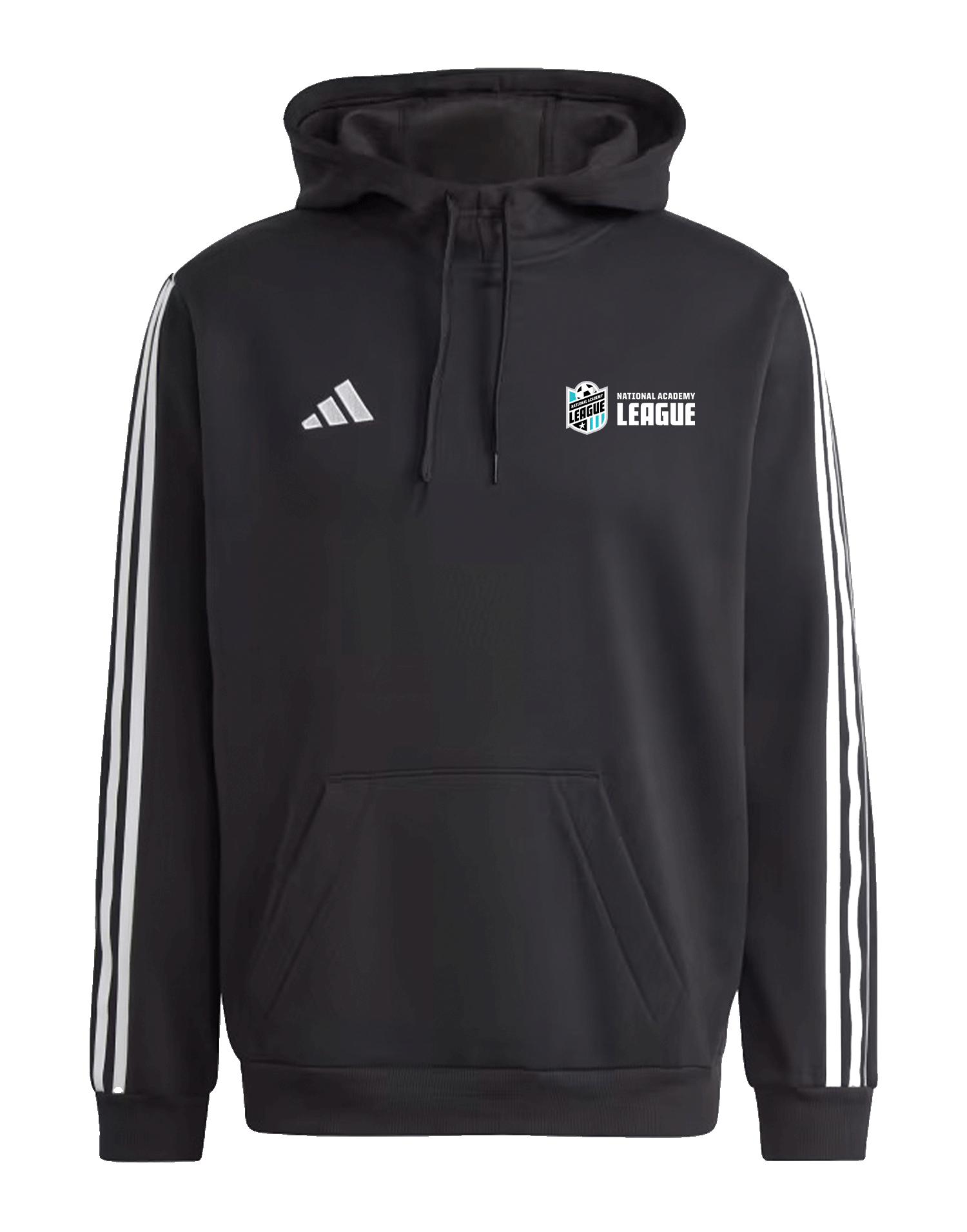 Adidas 3-Stripes Hoodie - 2024 National Academy League - Secondary White