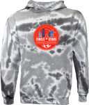 Tie-Dye Hoodies - 2026 Circle Of Stars Invitational (Red)