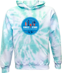 Tie-Dye Hoodies - 2026 Circle Of Stars Invitational (Blue)