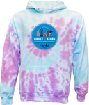 Tie-Dye Hoodies - 2026 Circle Of Stars Invitational (Blue)