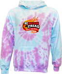 Tie-Dye Hoodies - 2026 NC Rush Triad Beat The Heat