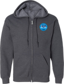 Full Zip Hoodies - 2026 Circle Of Stars Invitational (Blue)