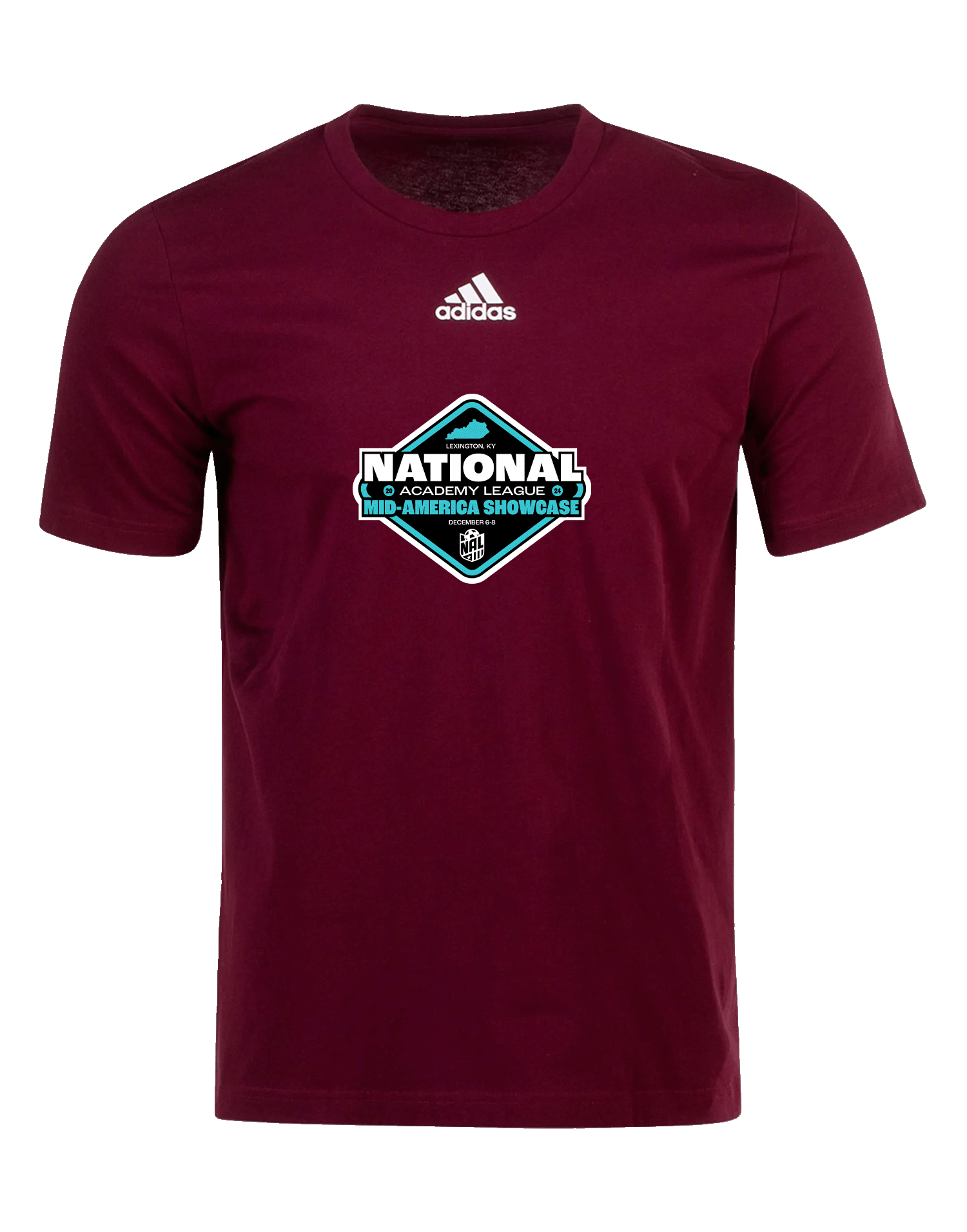 Adidas Cotton T-Shirt - 2024 NAL Mid American Showcase