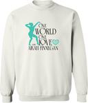 Crew Sweatshirt - 2026 One World One Love with Aleah Finnegan (WI)
