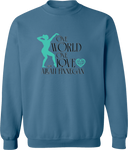 Crew Sweatshirt - 2026 One World One Love with Aleah Finnegan (WI)