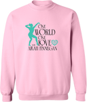 Crew Sweatshirt - 2026 One World One Love with Aleah Finnegan (WI)