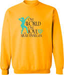 Crew Sweatshirt - 2026 One World One Love with Aleah Finnegan (WI)