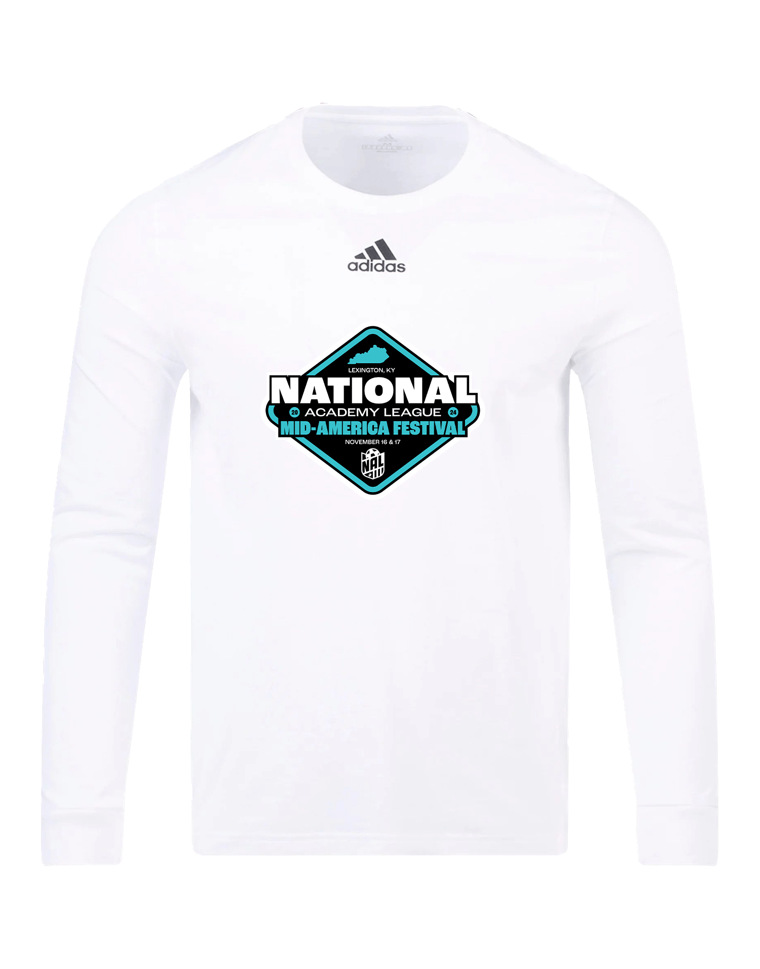 Adidas Cotton Longsleeve - 2024 NAL Mid American Festival