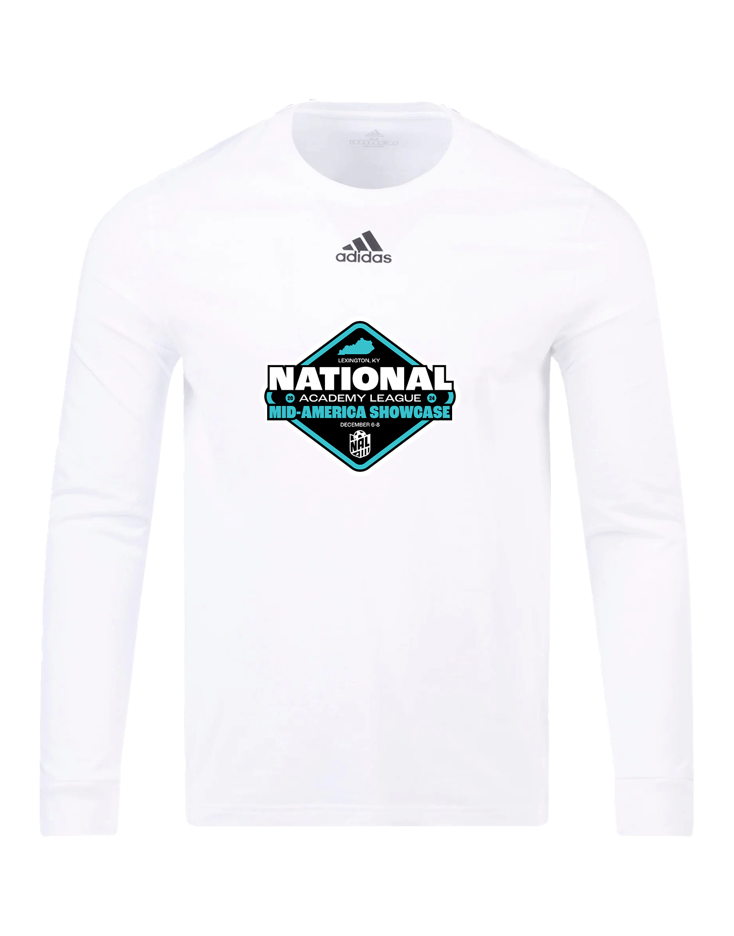 Adidas Cotton Longsleeve - 2024 NAL Mid American Showcase