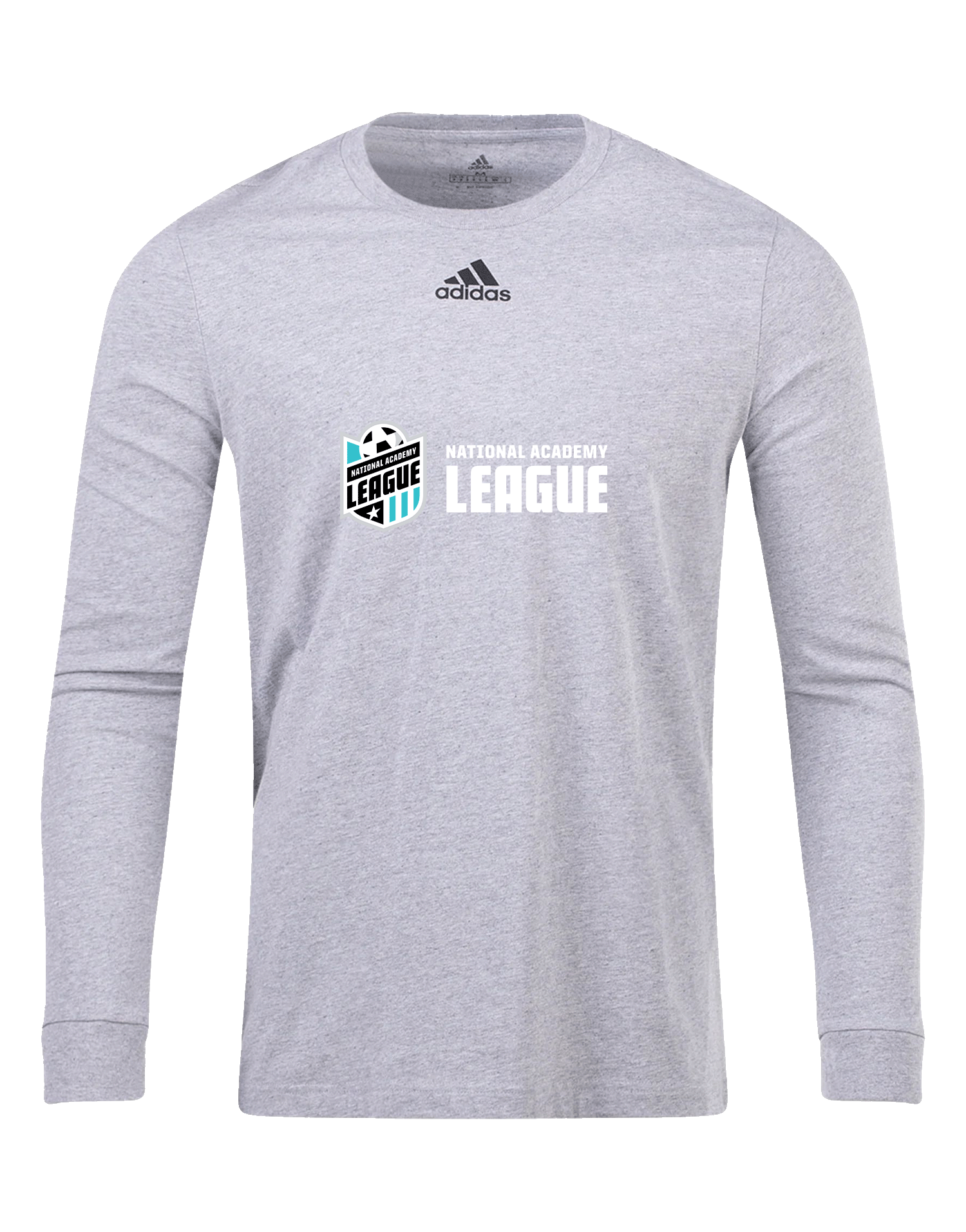 Adidas Cotton Longsleeve - 2024 National Academy League - Secondary White