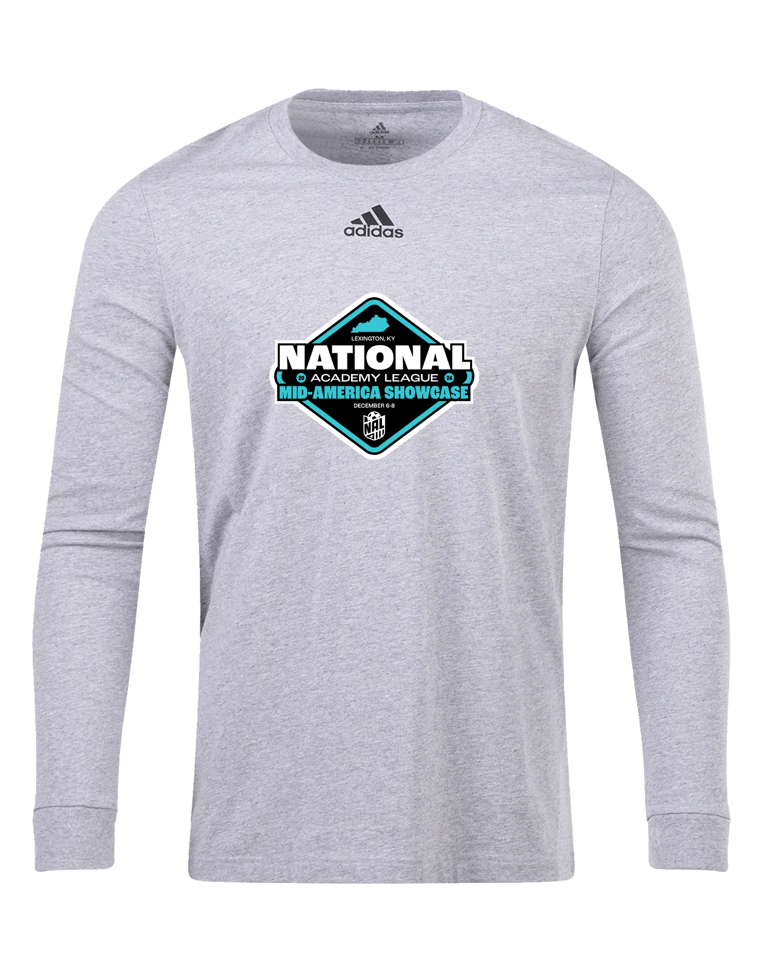 Adidas Cotton Longsleeve - 2024 NAL Mid American Showcase