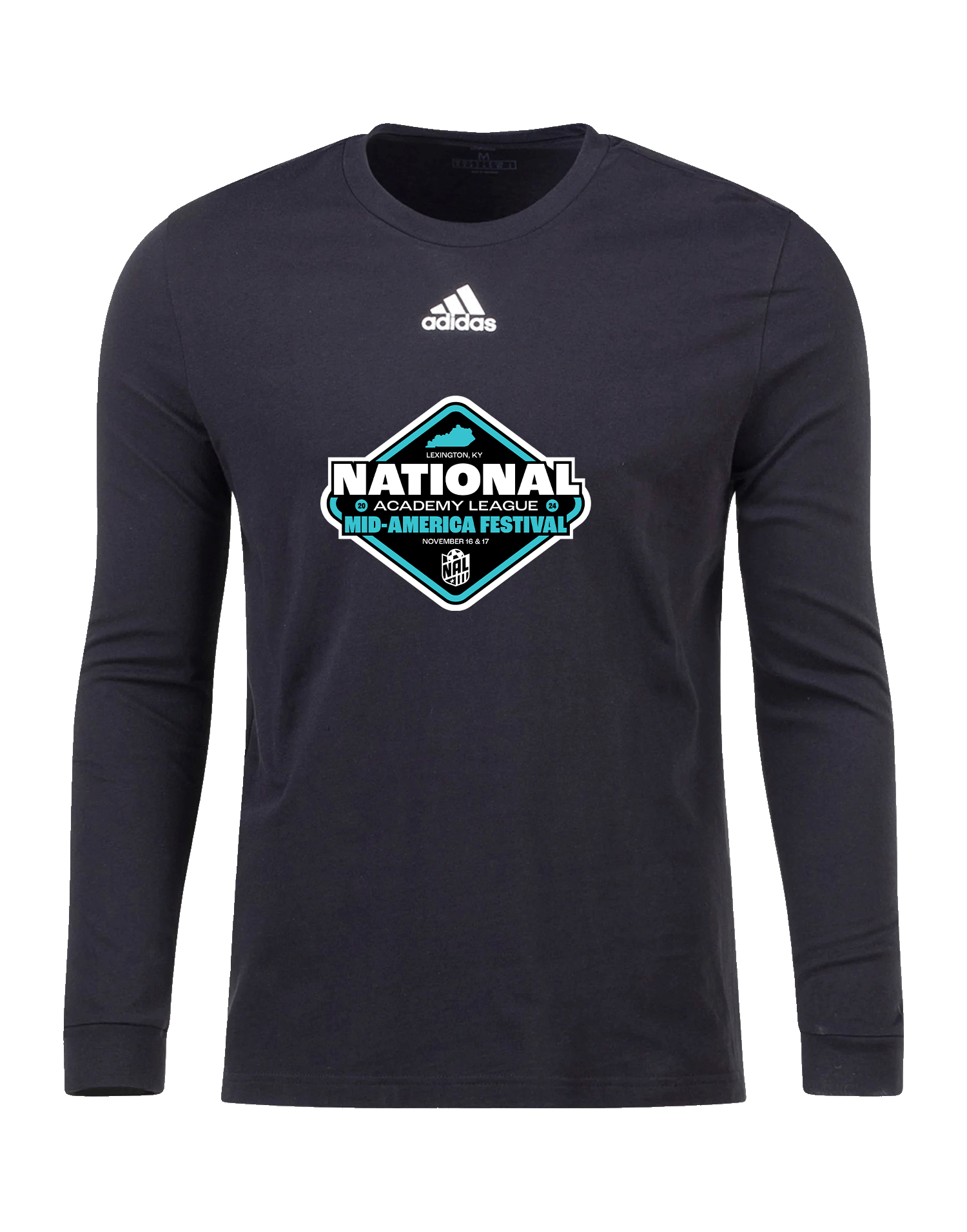 Adidas Cotton Longsleeve - 2024 NAL Mid American Festival