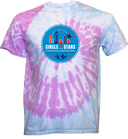 Tie-Dye Short Sleeves - 2026 Circle Of Stars Invitational (Blue)