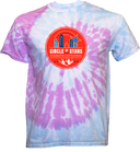 Tie-Dye Short Sleeves - 2026 Circle Of Stars Invitational (Red)
