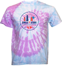 Tie-Dye Short Sleeves - 2026 Circle Of Stars Invitational (Transparent)