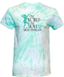 Tie-Dye Short Sleeves - 2026 One World One Love with Aleah Finnegan (WI)