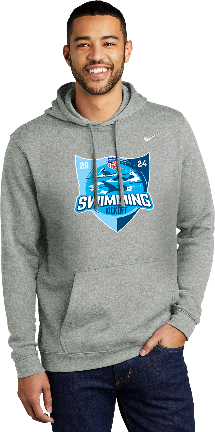 Nike Hoodies - 2024 AAU Swimming Kick Off