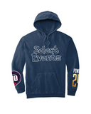Comfort Colors Hoodie - Patches On The Sleeves