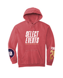 Comfort Colors Hoodie - Patches On The Sleeves