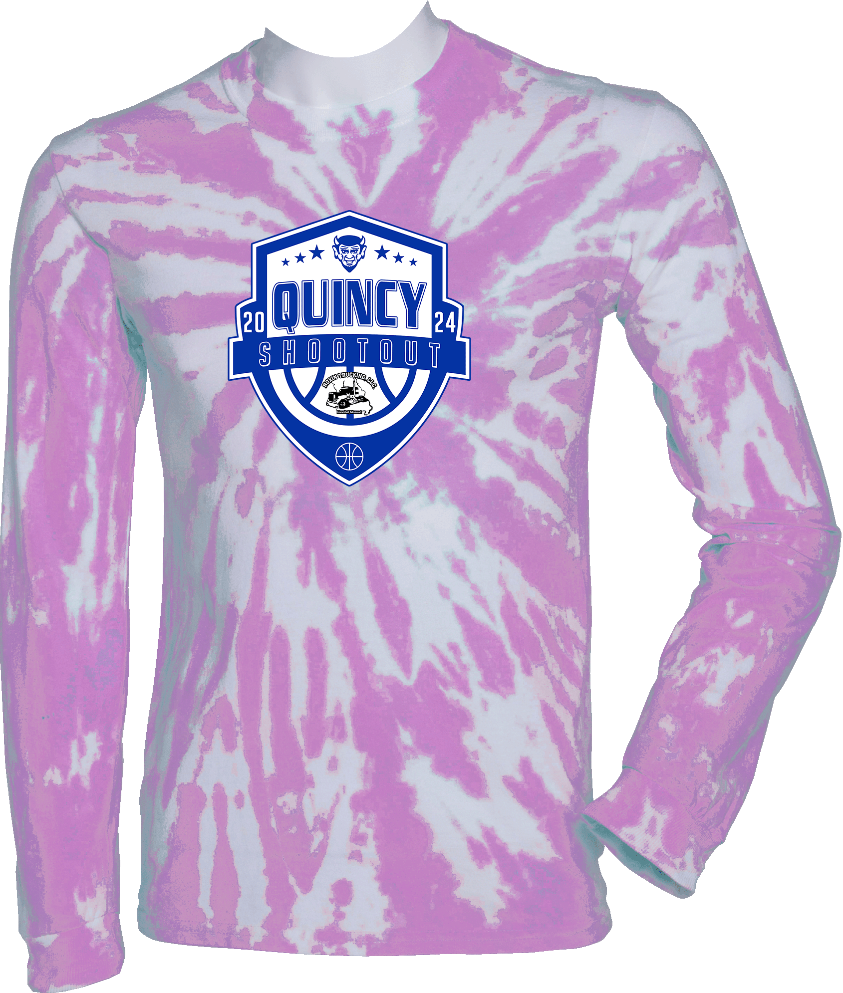Tie-Dye Long Sleeves - 2024 6th Annual Quincy Shootout