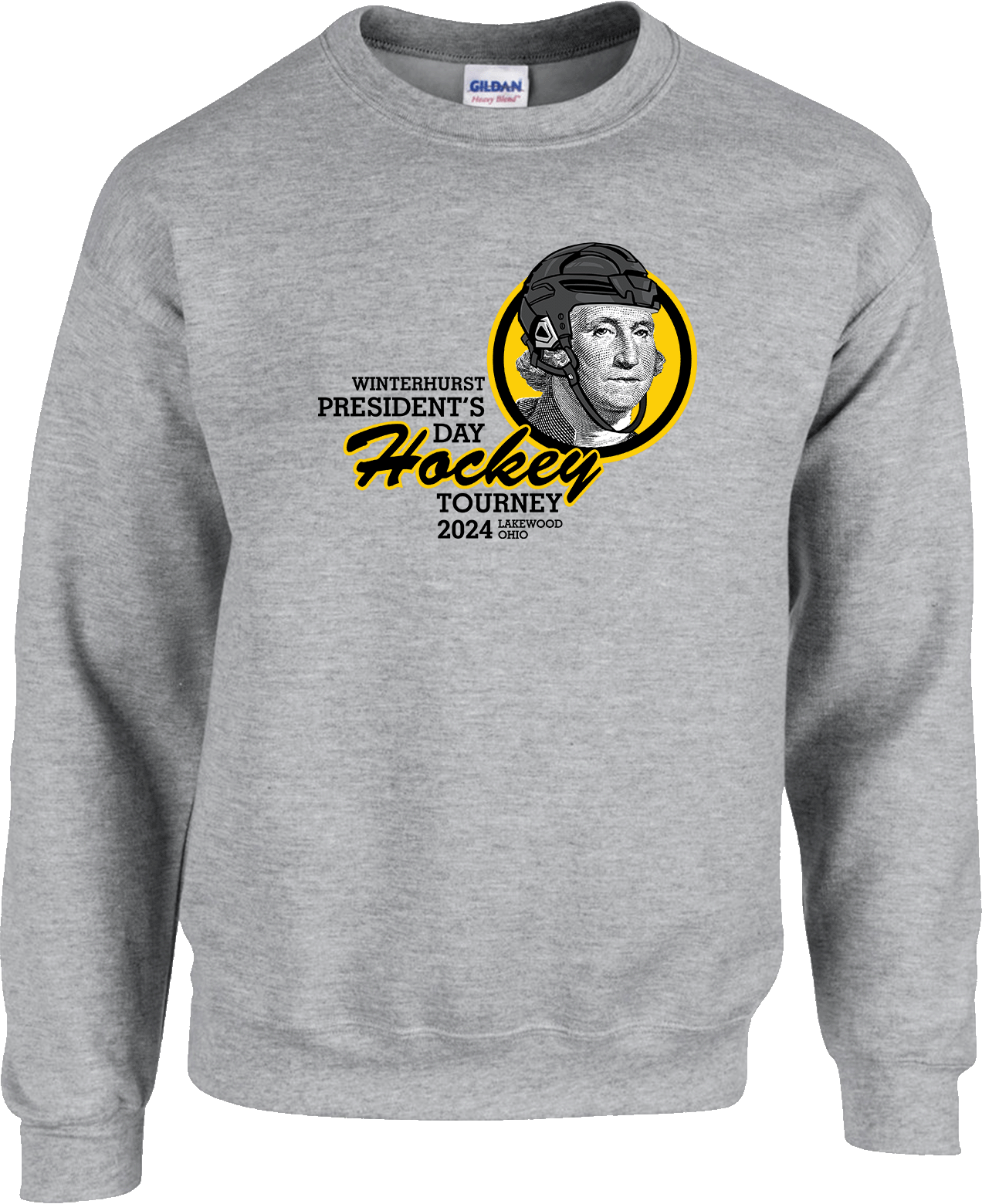 Crew Sweatershirt - 2024 Winterhurst President's Day Hockey Tourney