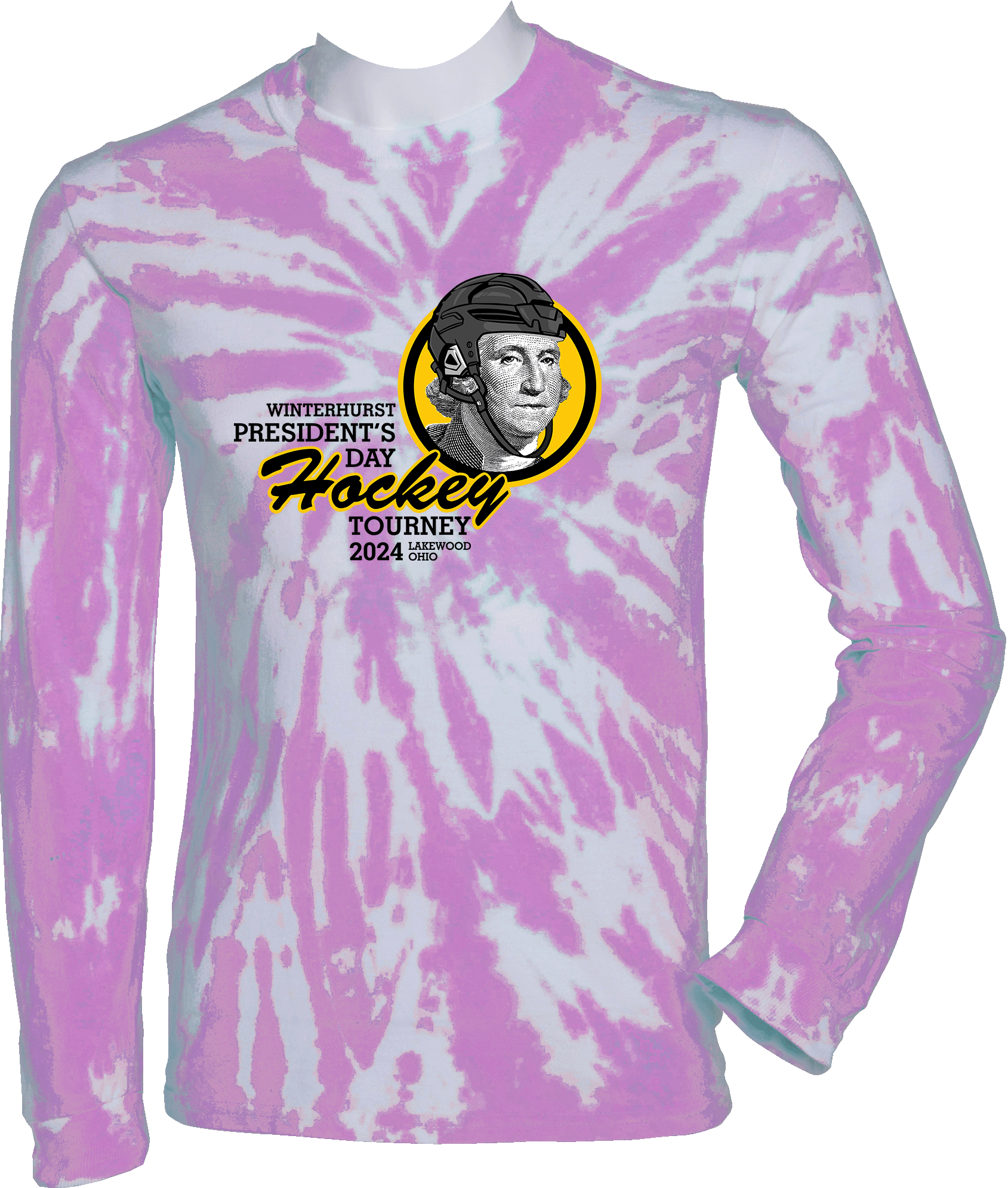 Tie-Dye Long Sleeves - 2024 Winterhurst President's Day Hockey Tourney