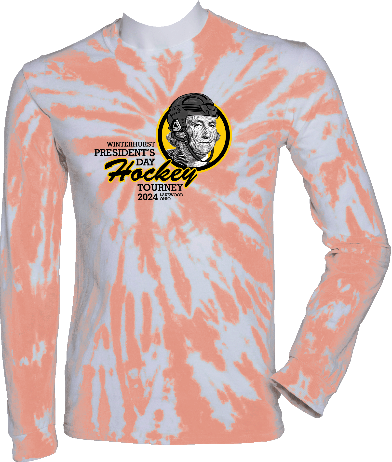 Tie-Dye Long Sleeves - 2024 Winterhurst President's Day Hockey Tourney