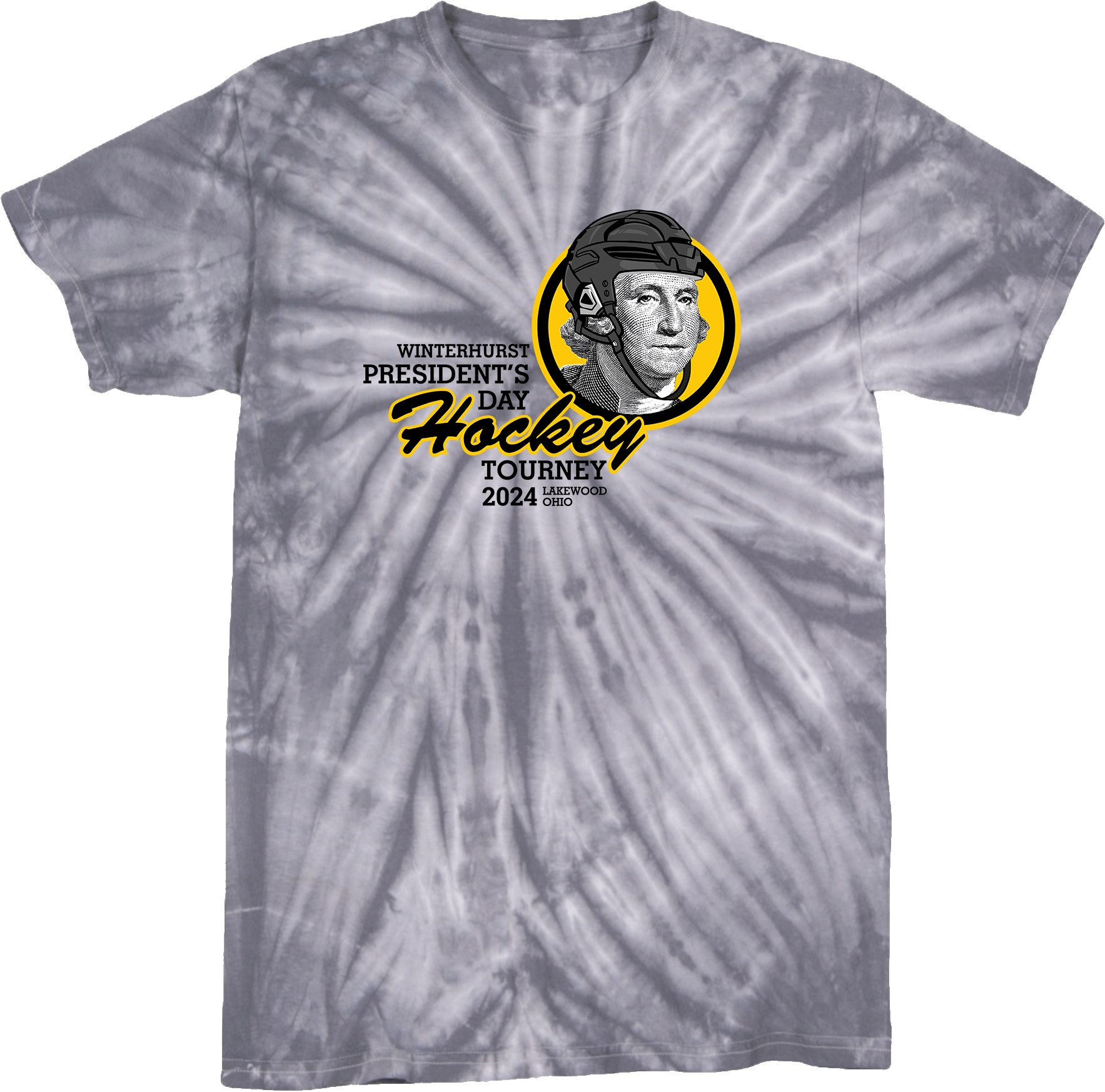 Tie-Dye Short Sleeves - 2024 Winterhurst President's Day Hockey Tourney