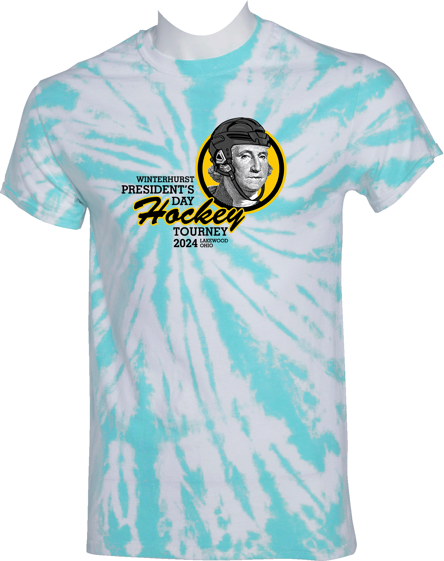 Tie-Dye Short Sleeves - 2024 Winterhurst President's Day Hockey Tourney