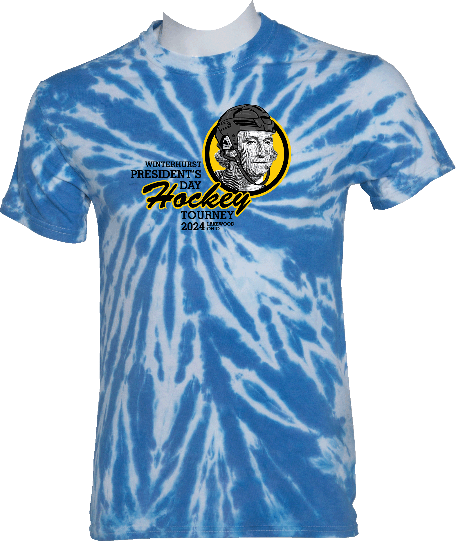 Tie-Dye Short Sleeves - 2024 Winterhurst President's Day Hockey Tourney