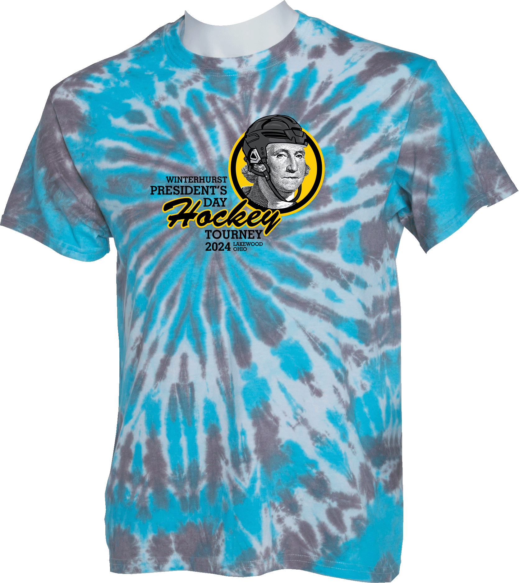 Tie-Dye Short Sleeves - 2024 Winterhurst President's Day Hockey Tourney